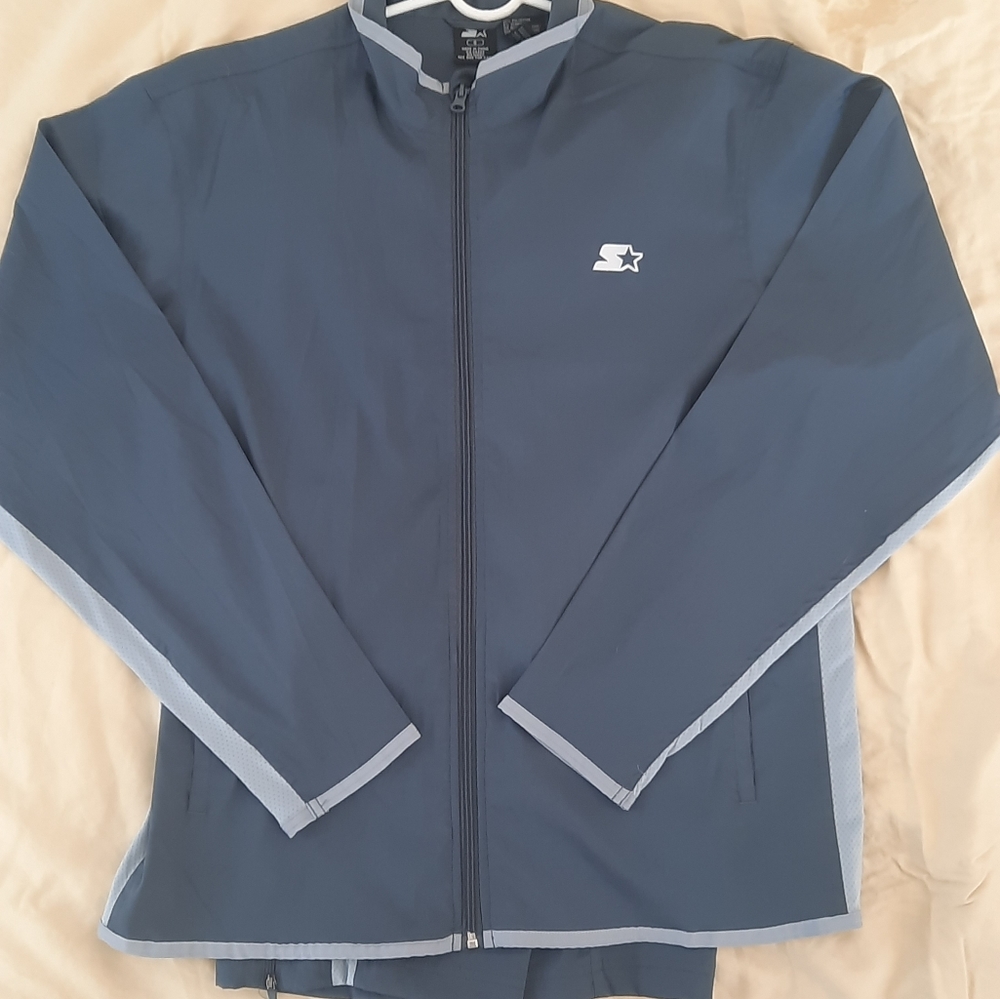 Men's Starter Track suit Dri-Star. Windbreaker Jacket & Pants. SMALL